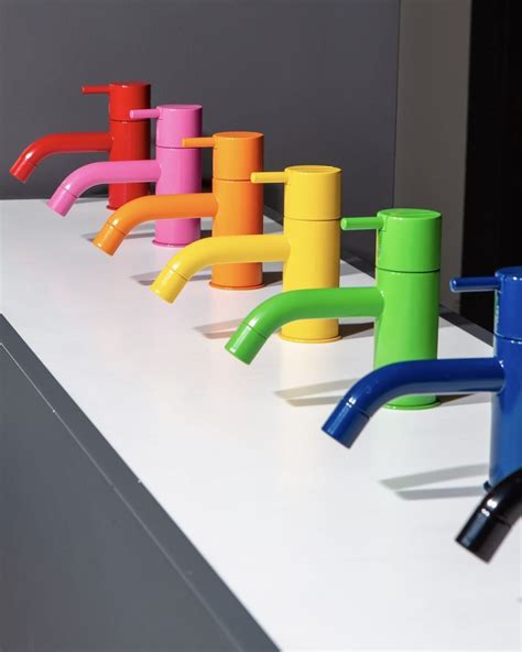 Coloured Taps By Vola You Can Have All Vola Products In 15 Different