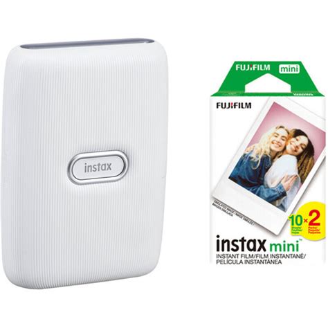 Fujifilm Instax Mini Link Smartphone Printer Ash White With