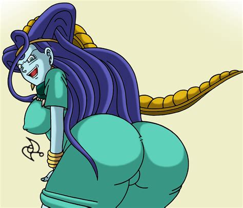 Rule 34 Angry Ass Bent Over Big Ass Big Breasts Blue Hair Breasts Cracked Dragon Ball Dat Ass