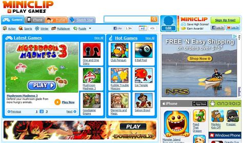 Play Online Games for Free with MiniClip