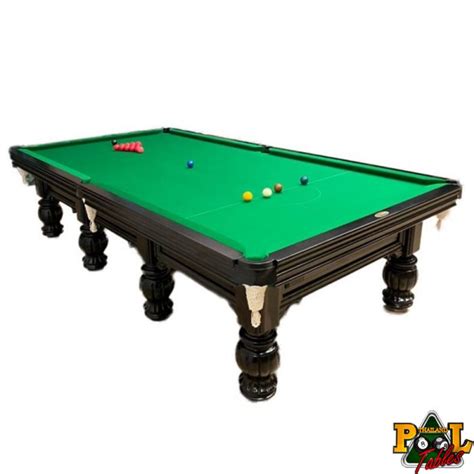 Gr8 Billiards Kensington Traditional Black Snooker Table 12ft Thailand Pool Tables