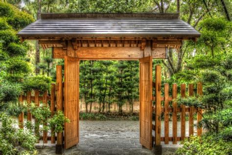 Japanese Garden Gate Design Image To U