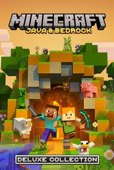 Minecraft Java And Bedrock Edition Deluxe Collection Pc Digital