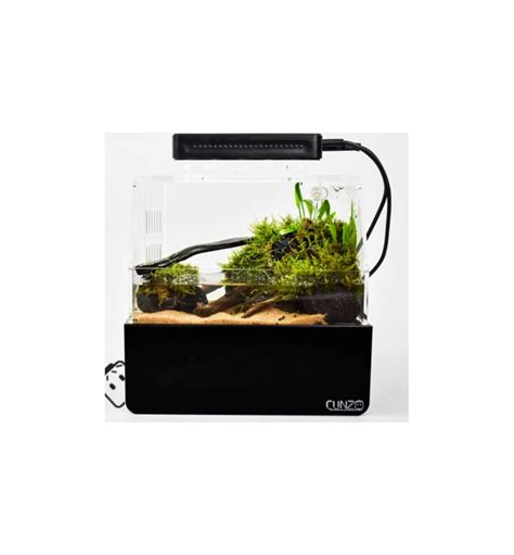 Cunzo Mini Paludarium With Lighting And Heater