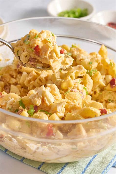 Deviled Egg Pasta Salad Quick And Easy All Things Mamma