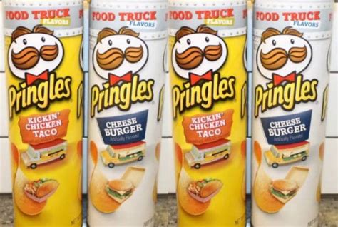 Pringles Has Two New Food Truck Flavors Kickin Chicken Taco And
