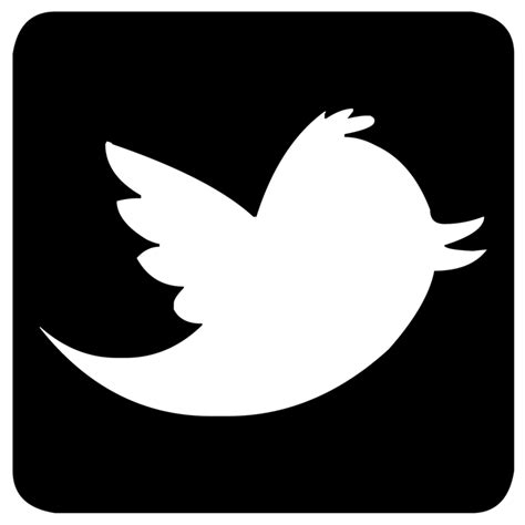 Twitter Icon Black 257879 Free Icons Library