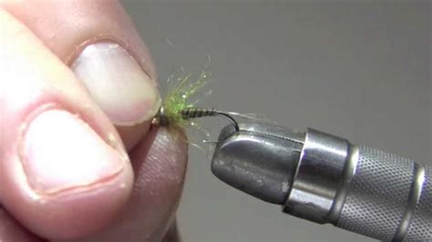 Quill Body Jig Fly Olive Tying Demo Youtube