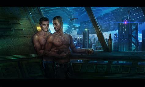 Kaidan And Shepard Commission By Andrewryanart On Deviantart