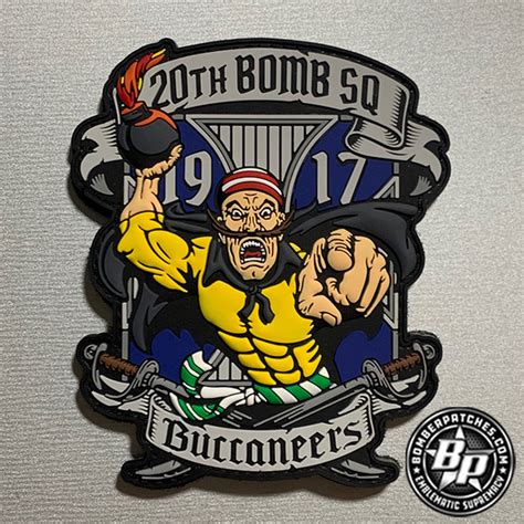 20th Bomb Squadron Pineapple Pete Morale Patch 2020 Bomber Patches