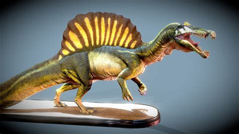 Spinosaurus For Print Buy Royalty Free 3d Model By David Rr