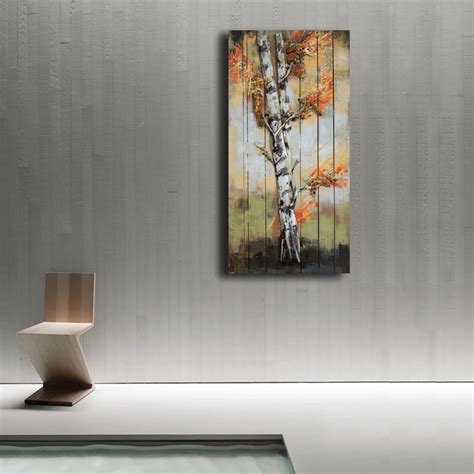 Artificial Cypress Tree 3d Wall Art Handmade Wisdom Themed Painting