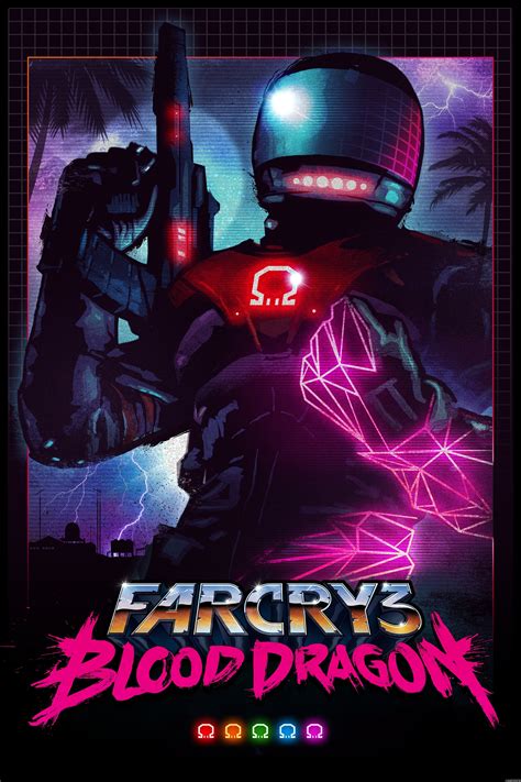 Action, adventure, fantasy | video game released 1 may 2013. Gallery Far Cry 3: Blood Dragon - Posters - 2013-04-30 20 ...