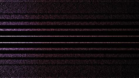 Tv Noise And Glitch Effects Noise Effects On Black Background Video
