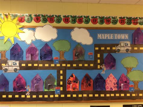 Community Bulletin Board The Children Created The Buildings During A
