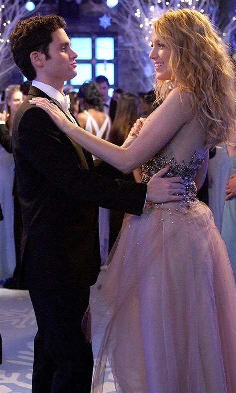 Blake Lively As Serena And Dan Dance Together At The Snowflake Ball