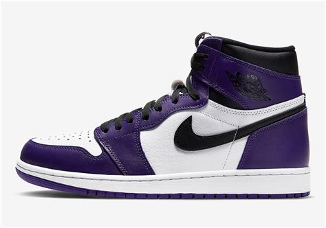 Air Jordan 1 High Court Purple 555088 500 Release Info