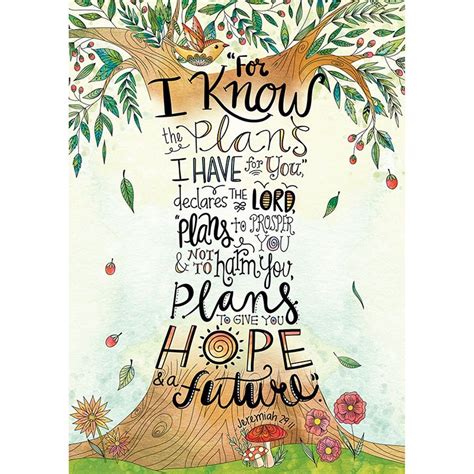 Jeremiah 2911 Rejoice Inspire U Poster Creative Teaching Press