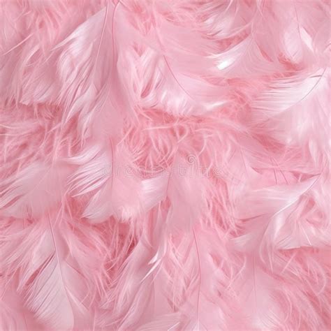 Soft Pink Feathers Texture Background Swan Feather Abstract Textures
