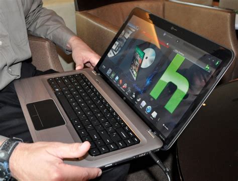 Hp Pavilion Dv6 Is First Clamshell To Sport A Touchscreen