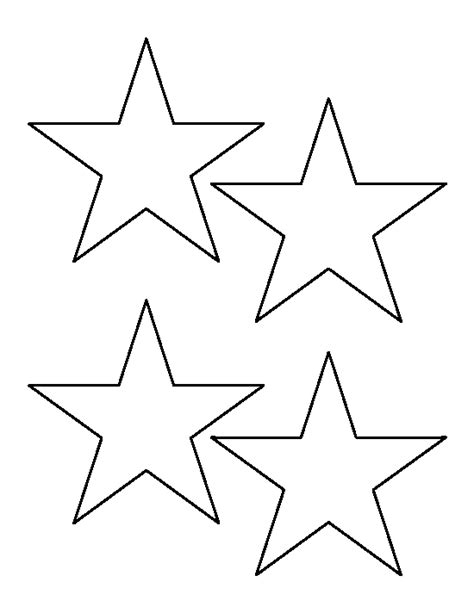 Printable 4 Inch Star Template