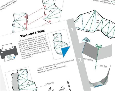 Print 3d Paper Models Paper Crafts For Adults