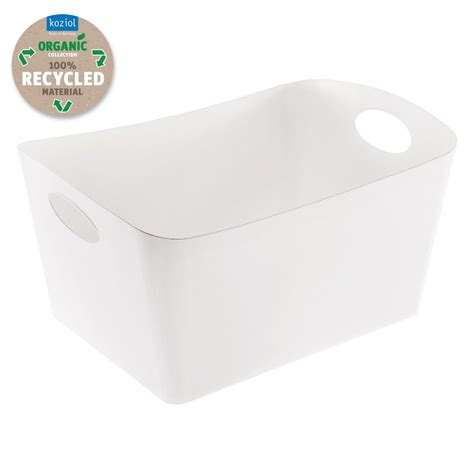 Koziol Aufbewahrungsbox Boxxx L 15l Recycled White Verfügbar Im Aoshopde Online Kaufen