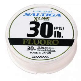 Nylon Fluorocarbone Daiwa Saltiga X Link Fluoro Leader