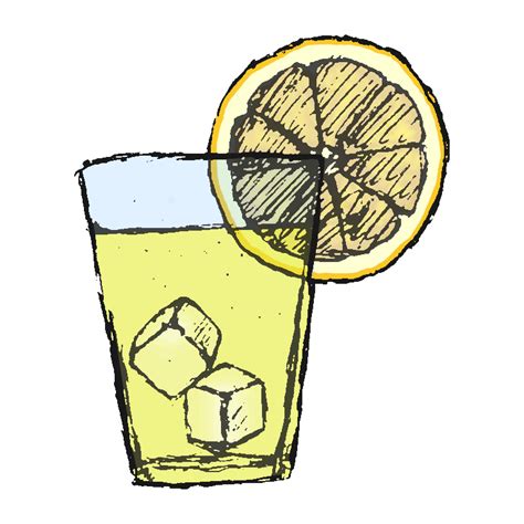 How To Draw A Lemonade This Tutorial Shows The Sketching And Drawing