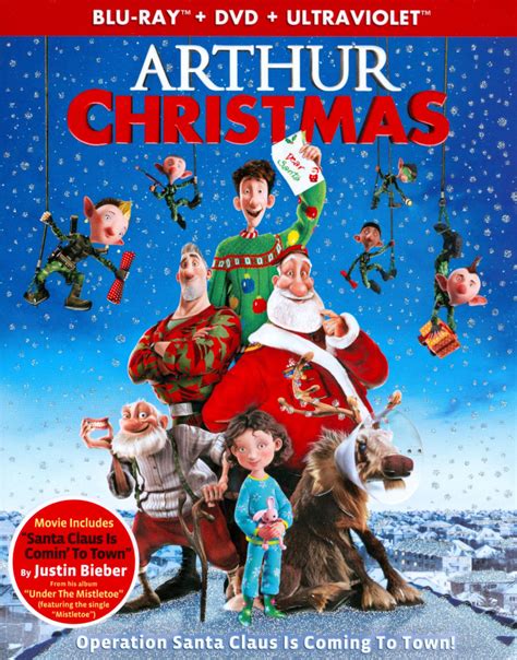 Best Buy Arthur Christmas 2 Discs Includes Digital Copy Blu Ray