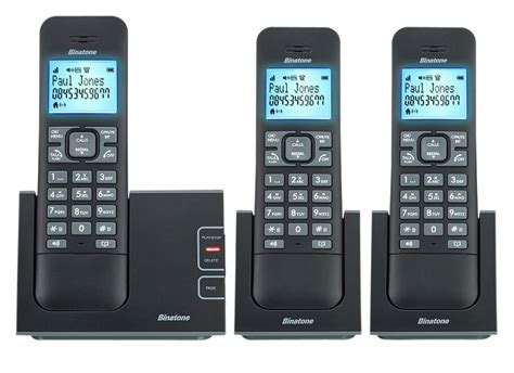 Binatone Defence Cordless Phone With Answer Machine Triple 4609081