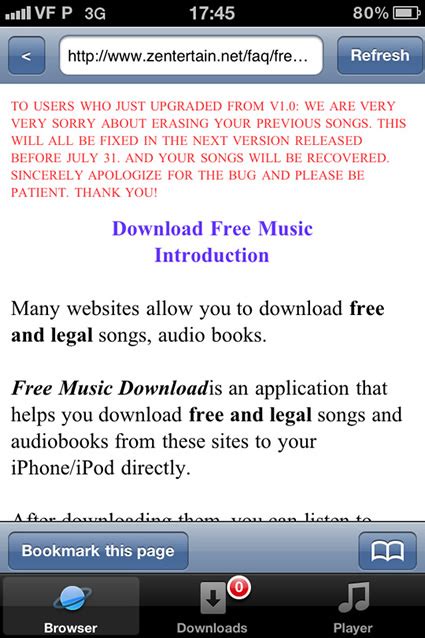 Free Music Download Para Iphone Simples Descarregar Música