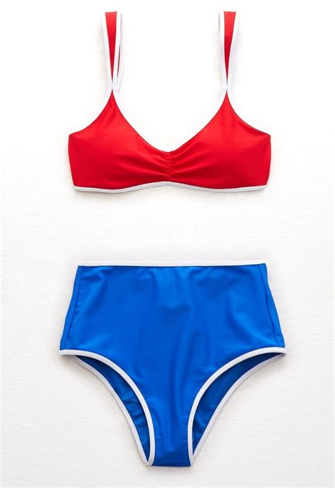 The 11 Cutest Red White And Blue Swimsuits To Wear All Summer Long
