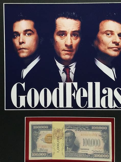 Goodfellas Custom Framed Display Gold Record Outlet Album And Disc