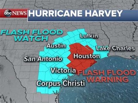 Tropical Storm Harvey What To Expect From The Historic Storm Abc News