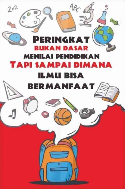 18+ Contoh Poster Pendidikan Simple dan Menarik - BROONET