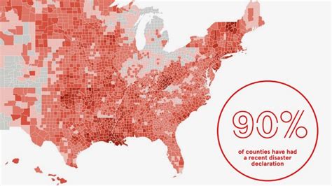 Atlas Of Disaster Shows 90 Of Us Counties In Last Decade