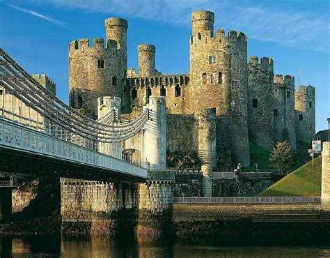 Conwy Castle Welsh Castles Castles In Wales Famous Castles