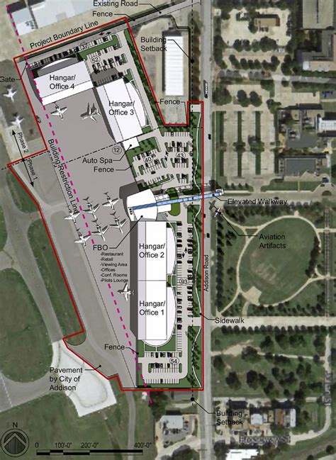Addison Airport Site Plan Dallas Innovates