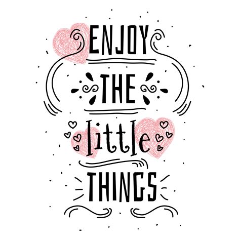 enjoy the little things vector download gratis vectorkunst en andere vectorafbeeldingen