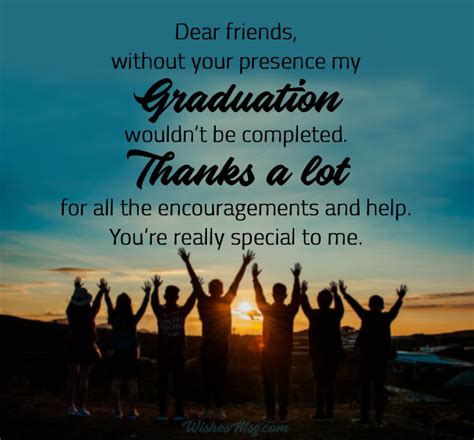 Graduation Thank You Messages Notes And Wording Ideas Wishesmsg