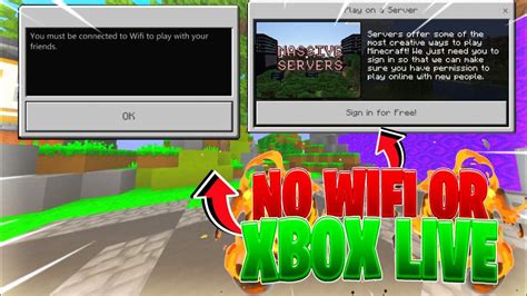 How To Join Mcpe Servers Without Wifi Or Xbox Live Ios Android