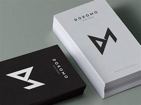 60 Fresh Minimalist Business Card Designs For Inspiration Neo Design