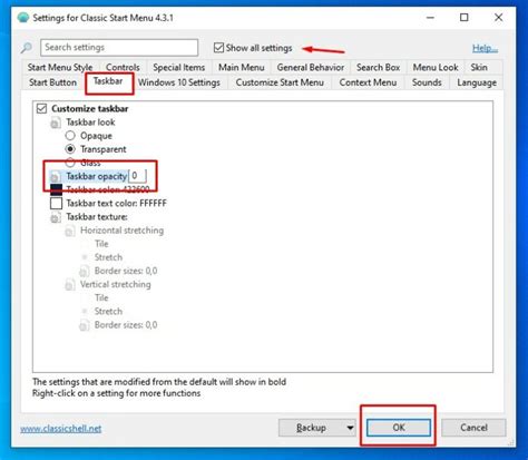 How To Increase Windows 10 Taskbar Transparency