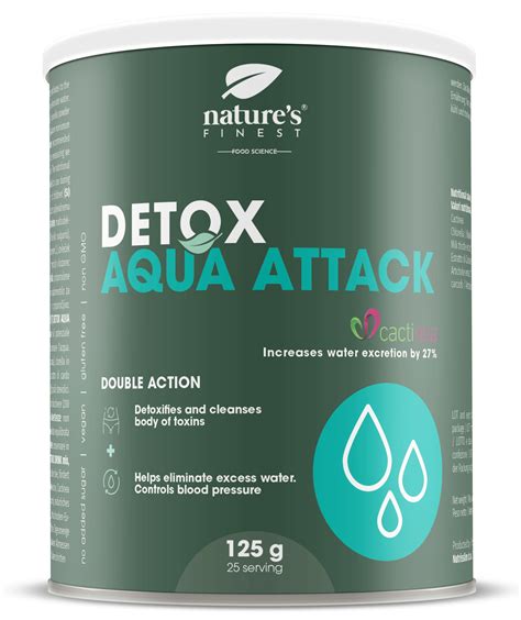 Detox Aqua Attack Nature S Finest