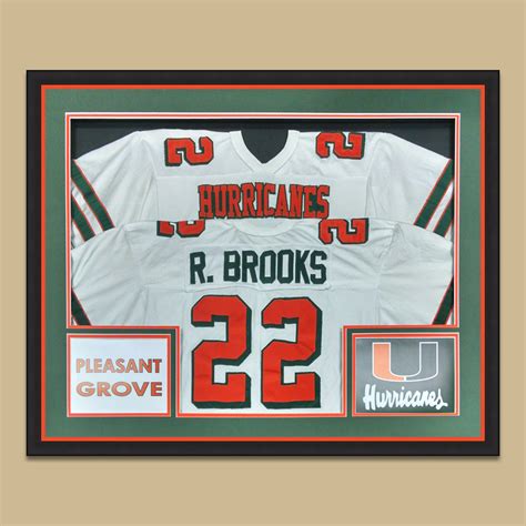 Giving you great contrast to your item. Jersey Frames - ArtHaus Custom Picture Framing