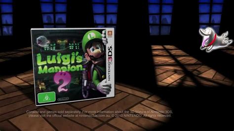 Nintendo 3ds Trailer Luigis Mansion 2 Puzzle Youtube