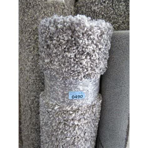 4 X 6 Grey Speckled Shag Area Carpet