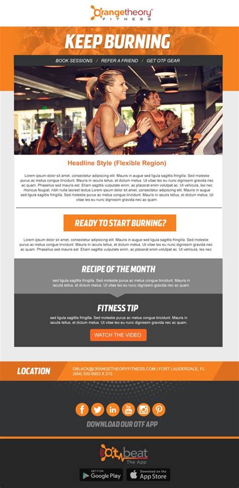 Business, Health and Lifestyle, Orange Theory Fitness ...