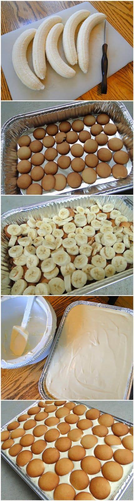 Not yo mama's banana pudding recipe calls for bananas, french vanilla instant pudding, sweetened condensed milk, whipped cream, cream cheese, and cookies. Tiny sharing,banana pudding,healthy and delicious | Banana ...